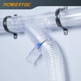 thumbnail image 3 of Plástico ABS Blast Gate POWERTEC de 2,5 pulgadas, resistente a obstrucciones, 3 of 7