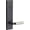 Flat Black / Satin Nickel, variant on Sure-Loc LV307 15-GRIP SM FBL Levanto Single Cylinder Keyed Entry Lever Set And Deadbolt