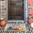 thumbnail image 5 of Fall Football Door Mat Outdoor Entrance Rug Non-Slip Pumpkin Front Door Mats Fall Decorations for Home Low-Profile Autumn Welcome Doormat for Indoor Outdoor Thanksgiving Decor 17"x30", 5 of 6
