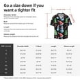 thumbnail image 5 of Gukieu Disco Mirror Ball Snowman Print Men's Short-sleeved Shirts, Button-down Pocket Shirts, T-shirts, Beach Vacation Travel Summer Clothing-3X-Large, 5 of 5