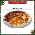 thumbnail image 3 of Christmas Decor Carpet 3D Stereo Christmas Round Carpet Christmas Tree Snowman Holiday Scene Mat Non Christmas Decorative Rug For Living Room And Bedroom Visual carpet, 3 of 5