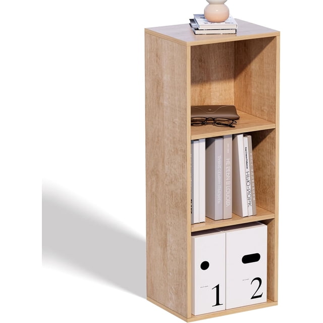 Storage Organizer Wooden Open Shelf Bookshelf Versatile Storage Cubes for Living Room,Bedroom Home Office