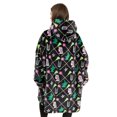 thumbnail image 2 of Wicked Womens Character Blanket Hoodie, 2 of 4