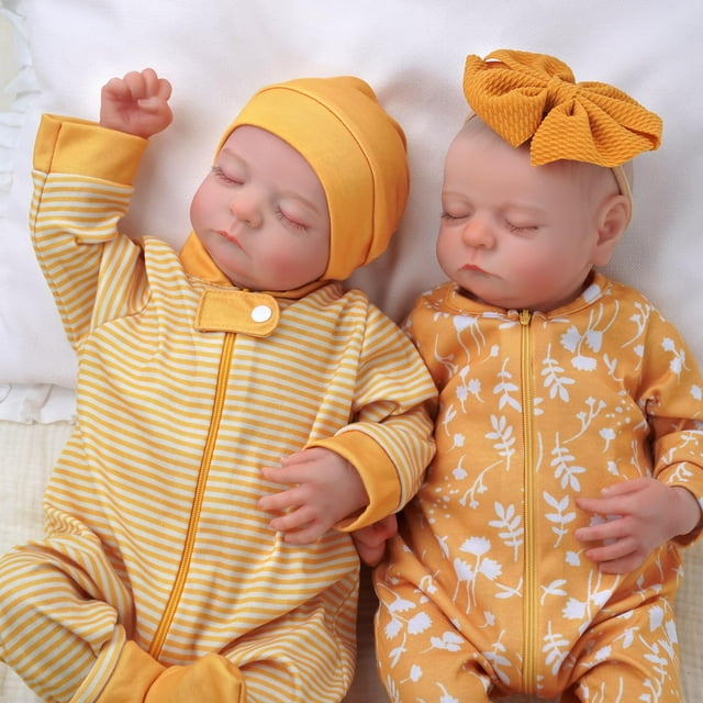 Muñecas Reborn, ADFO, realistas, 50 cm, realistas, con ropa