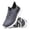 Storm Gray/Midnight Blue, variant on FitVille Water-Repellent Men's Extra Wide Walking Shoes - Lightweight Sneakers with Arch Support, Slip-Resistant, Easy on