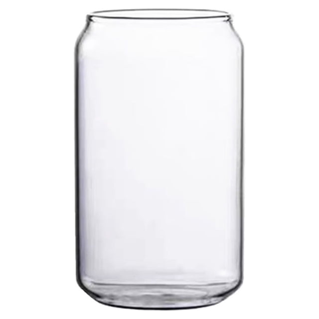Advancent Vaso de vidrio de 400ml, recipiente para agua y vino, utensilio para beber de gran capacidad, taza de desayuno a prueba de explosiones, Type2
