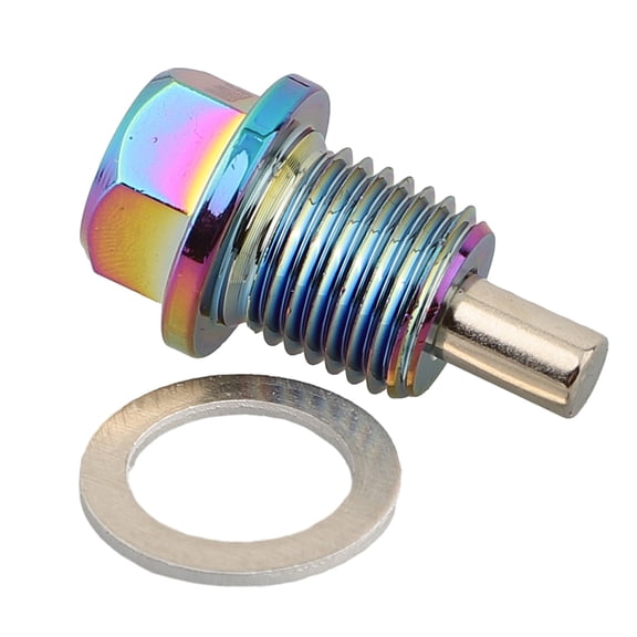 sailesiti M14*1.5 Magnetic Oil Drain Plug Oil Drain Sump Nut Internal Spare Parts For Honda For Mazda For Suzuki Oil Drain Screw