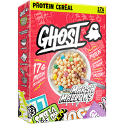 GHOST PROTEIN CEREAL, MARSHMALLOWS Flavor, 17G Protein, 9.4oz