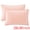 Pink, variant on Unique Bargains 2 Pack Polyester Pillowcase Envelope Closure Wrinkle Resistant Pink