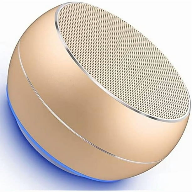 wonima11 Portable Bluetooth Speakers with Colorful Lights, Loud Sound, Small Bluetooth Speaker with Wireless Stereo Pairing, Mini Gifts for Kids, Teen, Girls, Boys, Women