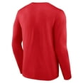 thumbnail image 3 of Men's Red Kansas City Chiefs Advance to Victory Long Sleeve T-Shirt, 3 of 3