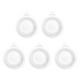 thumbnail image 2 of Paquete de 5 cubiertas para coladores de desagüe | Atrapacabellos para ducha y lavabo, bañeras y desagües de baño | Protectores de desagüe antiobstrucción con ventosas | Blanco, gris, negro, azul y, 2 of 7