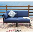 2Piece Outdoor OneArm Sectional Sofa
