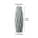 thumbnail image 3 of Jarrón de flores de plástico Decorativo moderno blanco | Plástico grande de 8,2 pulgadas y alta durabilidad | Centro de mesa elegante con ramo | Decoración del hogar Mesa del salón Bodas Eventos, 3 of 6