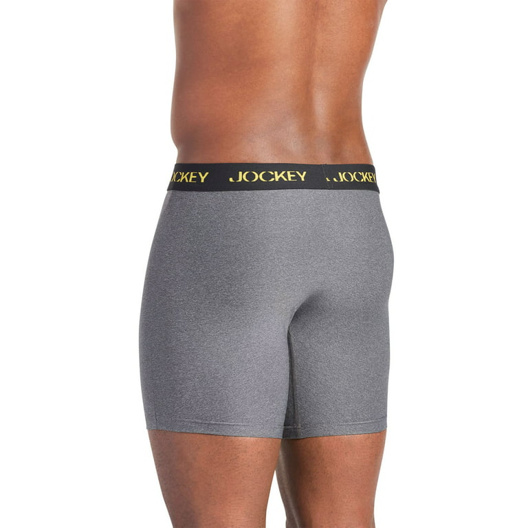 Jockey Men's Underwear Sport Microfiber 7 Boxer Brief