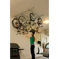 thumbnail image 4 of Saris Cycle Glide Ceiling Bike Rack, 11 in x 2 in, 4 Bike Capacity, 4 of 8
