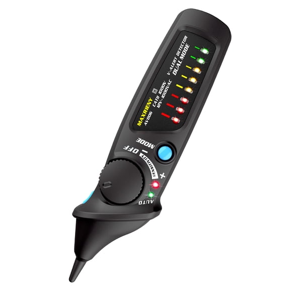 MAXRIENY AVD06 Dual Mode AC Voltage Detector 12V/48V~1000V Circuit Tester Non-contact AC Voltage Tes