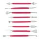 thumbnail image 1 of Juego de Herramientas de modelado de arcilla plástica, 16 piezas, Kit de herramientas de cerámica para esculpir arcilla, herramienta para dar forma a manualidades DIY, decoración de tallado de, 1 of 6