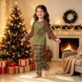 thumbnail image 3 of Christmas Family Matching Pajamas Set, Fun Holiday Print Long Sleeve Top & Pants Sleepwear & Loungewear, Perfect for Xmas Movie Nights & Gift Exchanges, Cozy Pajama Sets, 3 of 6