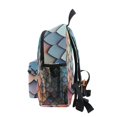 thumbnail image 4 of FORMRS School Backpack with Front Zippered Pocket 12" Student Travel Daypack, Blue Art Pattern, 4 of 6