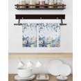 thumbnail image 3 of Blue Coastal Starfish Kitchen Dish Towels for Drying Dishes Set of 2, Beach Nautical Shell Eucalyptus Ocean Waffle Weave Microfiber Hand Tea Bathroom Towels Quick Dry & Absorbent Towel 15.7x23.6, 3 of 7