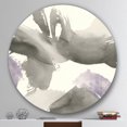 thumbnail image 3 of Designart 'minimal geometric Gesture IV' Geometric Metal Circle Wall Art, 3 of 3