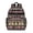 Geometric Triangle Brown, variant on Geometric Triangle Beige Pattern Backpack for School, Cute School Bag with Adjustable Shoulder Straps and Padded Back, 15.25"x11.5"x5.25"