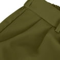 thumbnail image 6 of SELONE Casual Loose Pants Women High Waist Polyester Go Out Pants Ankle Length Baggy Athletic Pants Army Green S, 6 of 7