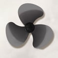 thumbnail image 4 of OUNONA 2Pcs Thickened Plastic Fan Blades for Replacement Compatible with Floor Table and Wall Fans, 4 of 8