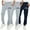 NY3, variant on Akiihool Boys Uniform Pants Boys' School Uniform Jogger Pants Loose Fitting Boys Pants (Black,18-24 Months)