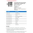 thumbnail image 2 of Front and Rear Shock Strut Coil Spring Sway Bar Link Kit - Compatible with 2009 - 2013 Ford F-150 2010 2011 2012, 2 of 2