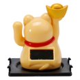 thumbnail image 4 of 2 Inch Solar Automatic Waving Lucky Cat Car Cashier Ornament Shop Feng Shui Cat, 4 of 4