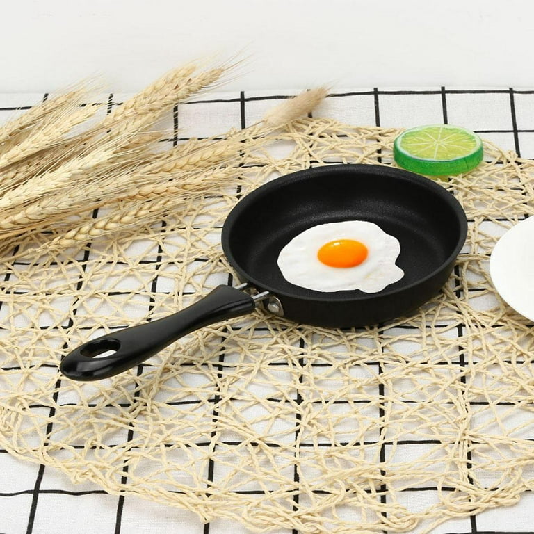Mini Frying Pan for Eggs Small Nonstick Cookware Pancake Omelets