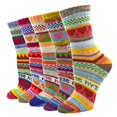 thumbnail image 4 of Calcetines de Lana BANYUO Vintage para Mujer 5 Pares, 4 of 4