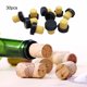 thumbnail image 1 of Tapón De Botella De Vino De Corcho En Forma De T De 30 Piezas Para Barra De Fiesta De Hoteles BLESIY Tapón de botella de vino, 1 of 8