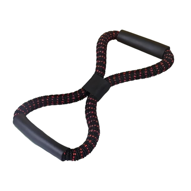 Banda elástica de resistencia para entrenamiento de fitness, multifuncional. negro naranja