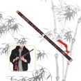 thumbnail image 4 of Instrument traditionnel chinois Dizi Flûte en bambou amer avec nœud chinois pour débutants, 4 of 4