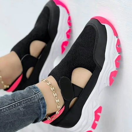

eczipvz Womens Shoes Dressy Casual Women s Comfortable Shoes Loafer Casual Leather Natural Driving Fashion Flats Breathable Nurse Walking Ladies Slip On Shoes Hot Pink