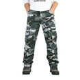 thumbnail image 5 of XADYUY Cargo Work Pants for Men with Cargo Pockets Camouflage Stretch Flex Cargo Pants Military Durable Hiking Pants Carpenter Cargo Pants with Multi-Pockets,Blue, 5 of 7
