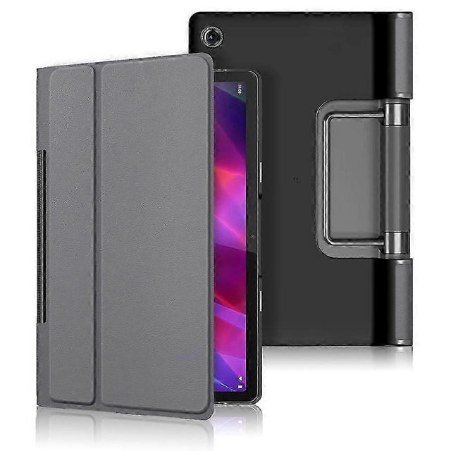 Funda para tablet Lenovo Yoga Tab 11 de cuero sintético con soporte, buena absorción de impactos.