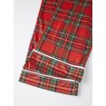 thumbnail image 5 of Christmas Family Pajamas Matching Set Plaid Pattern Holiday Sleepwear Set with Dog Shirt, 5 of 10