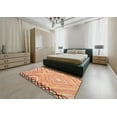 thumbnail image 4 of Ahgly Company Indoor Rectangle Contemporary Sandy Brown Oriental Area Rugs, 2' x 4', 4 of 6
