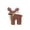 D, variant on Christmas Decorations - Xmas Reindeer Shaped Scented Candle, Cute Mini Reindeer Aromatherapy Candles, Decorative Candle for Christmas Party Home Table Decoration,1PC