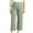 Green, variant on Zuesphe Womens Pants Elastic Waist Petite Women Capri Pants Plus Size Baggy Pants Women Boho Womens Cargo Pants Tall