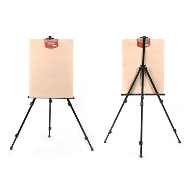Portable Metal Easel Stand 63 Inch Adjustable Display Travel Easel Thicken  Triangle Aluminum Alloy Ultra Light