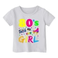thumbnail image 4 of Chemises pour Filles Imprimé Manches Courtes Col Rond Vêtements d'Été 6-7 Ans Mode Filles, 4 of 4