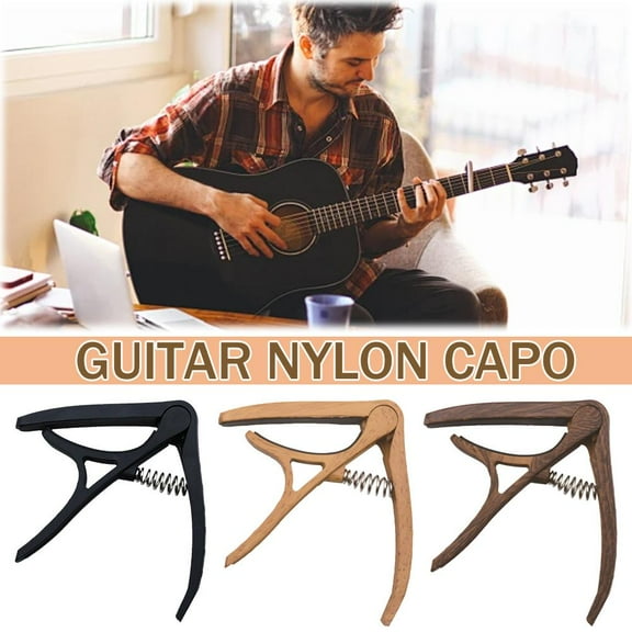 QHUDLV Nylon Guitar Capo Profession Electric Guitar Capo For Tuning Tone For Acoustic Parts Guitar Classic Accessories Electric