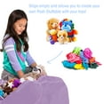 thumbnail image 2 of Posh Creations Stuffable Organizing Cover Only, Chair,Canvas, Kids, 3ft, Heather Lavendar, 2 of 3