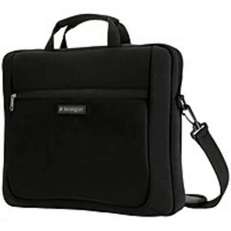 Used-Like New Kensington Simply Portable Carrying Case (Sleeve) for 15.6  Notebook  Ultrabook  Chromebook - Black - Neoprene Body - Handle - 12  Height x 15.2  Width x 1.7  Depth - 1 Pack The Kensington SP15 15.6  Neoprene Sleeve features a neoprene exterior  which provides protection for your notebook and soft comfortable carrying handles  while front and inside pockets provide plenty of room for accessories and important files This product is Used-Like New. Includes a 90-Day Warranty. May show limited signs of use and some accessories such as manuals and extra software might be missing. These items may be repackaged in a generic box. Model Number K62561USB Product Line Simply Portable Product Name Kensington Simply Portable K62561USB Carrying Case Packaged Quantity 1 Product Type Carrying Case Style Sleeve Carrying Options Handle Maximum Screen Size Supported 15.6  Product Color Black Product Material Neoprene Height 12  Width 15.2  Depth 1.7  Application/Usage Notebook Application/Usage Ultrabook Application/Usage Accessories Application/Usage Chromebook