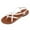 Z01-White, variant on Women's Wide Width Flat Sandals, Flip Flop Casual Strapy Sandals on Summer Beach Shoes for Women.